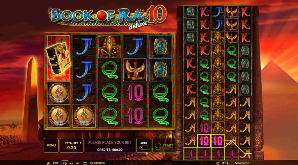 book of ra 10 deluxe slot