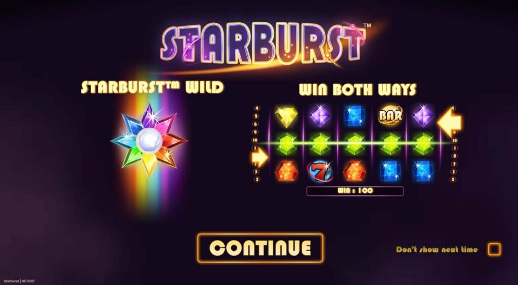 starburst slot