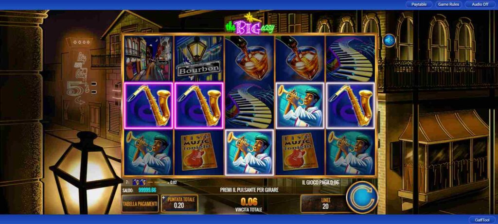 the big easy win